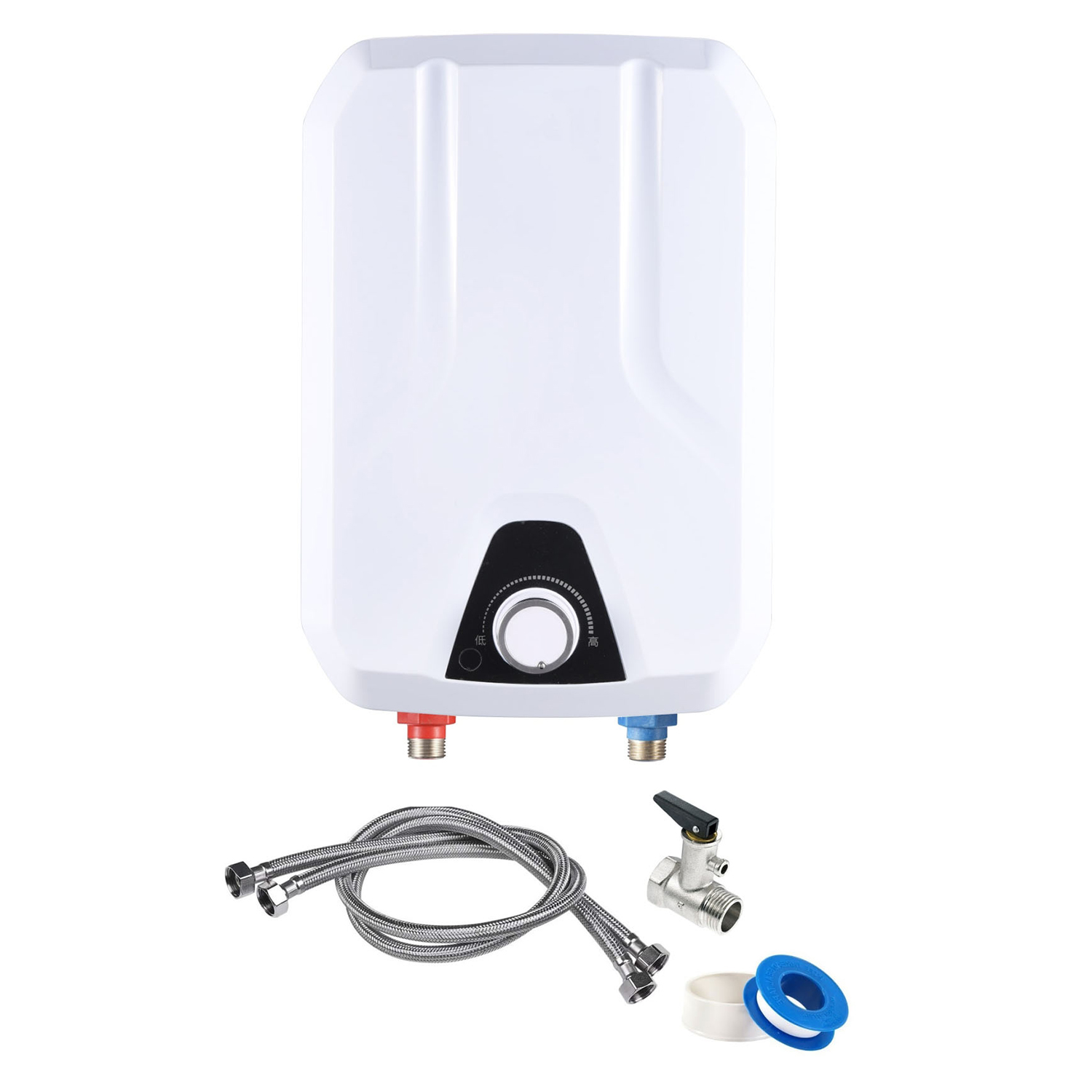 Varmvattenberedare Hottia Hotbox 6L 1500W Komplett med Installationstillbehör