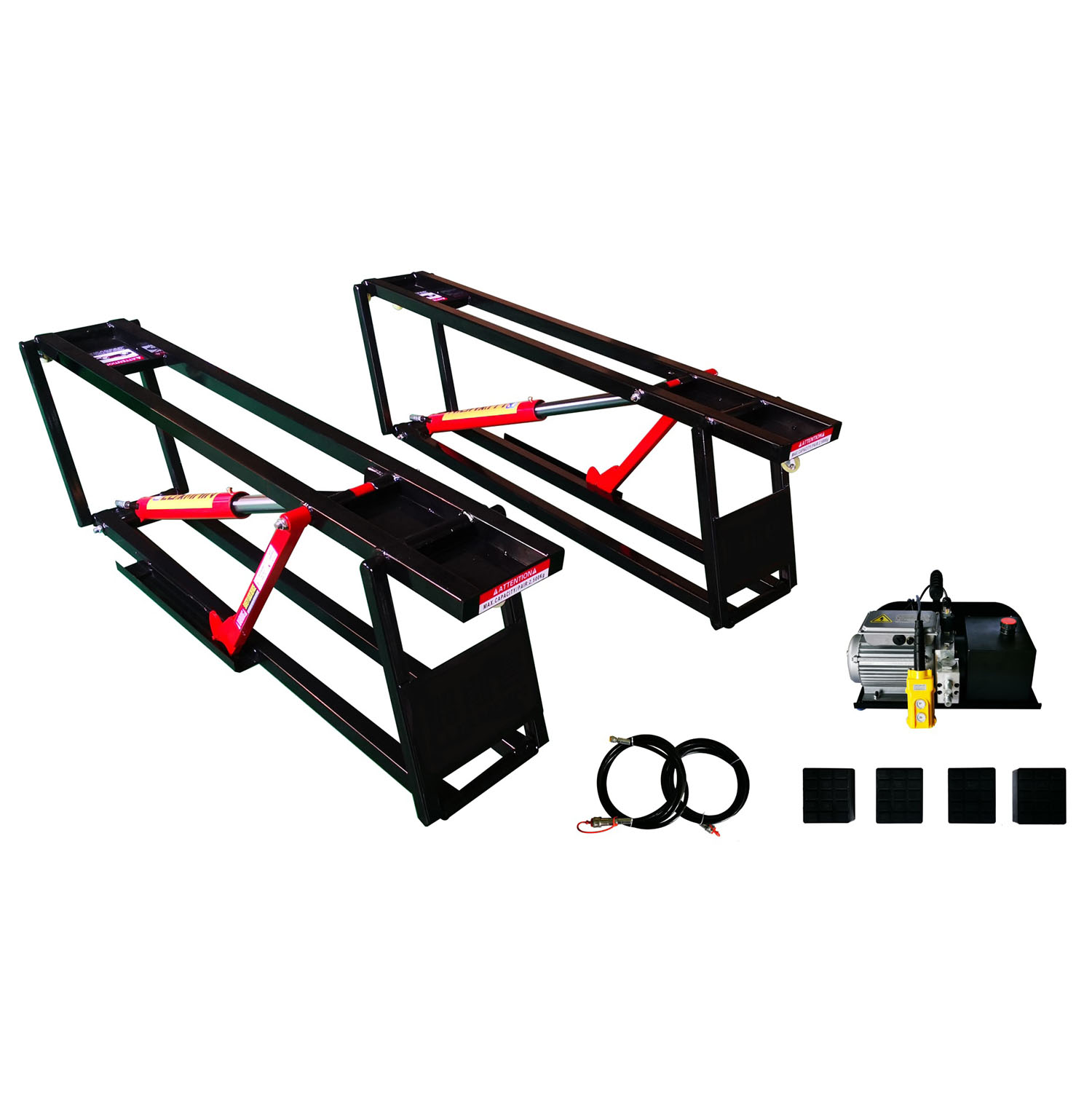 Bärbar Billyft Motorwerk 2500 kg 230V