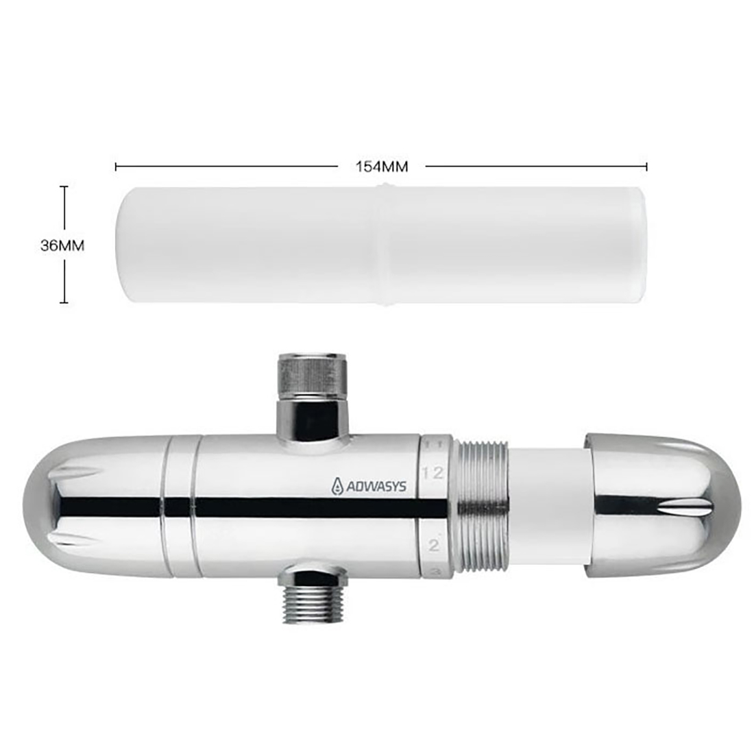 Duschfilter Adwasys Vitalfresh 01 Ersättningsfilter För Dusch