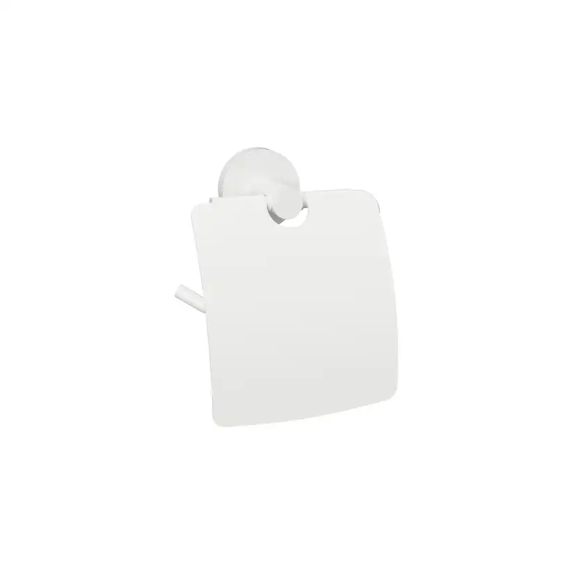 Toalettpappershållare Bemeta White Med Lock Vit