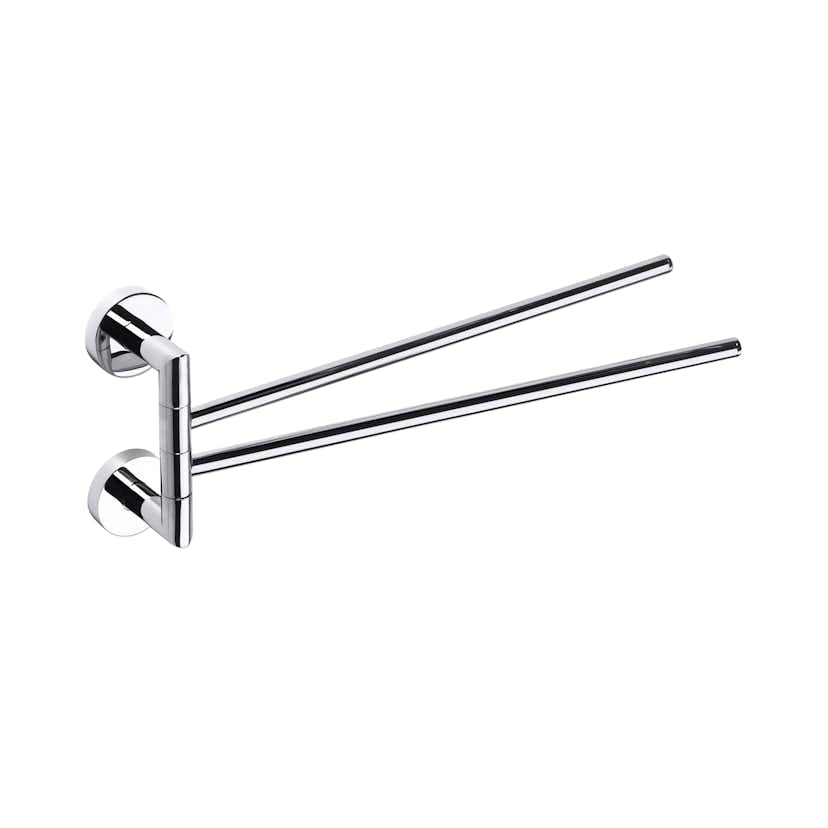 Handduksstång Bemeta Omega Svängbar Dubbel Krom