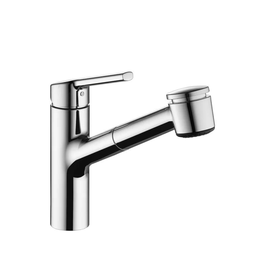 Köksblandare KWC Luna-E med Utdragbar Slang och Svängbar Pip