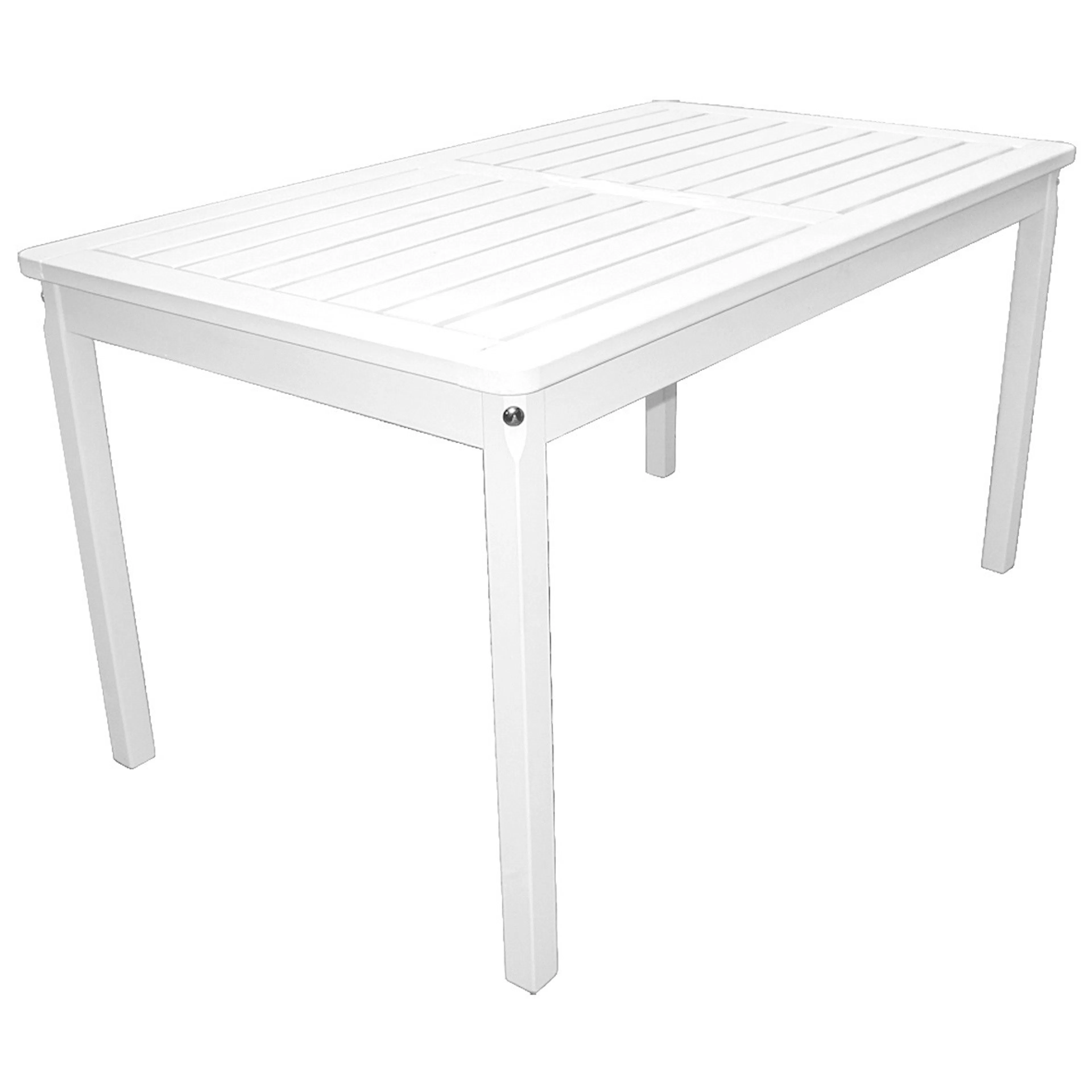 Utebord Baltic Garden Europe Vit
