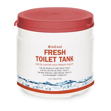 Rengöringsmedel Biocool Fresh Toilet Tank 125 Tabs