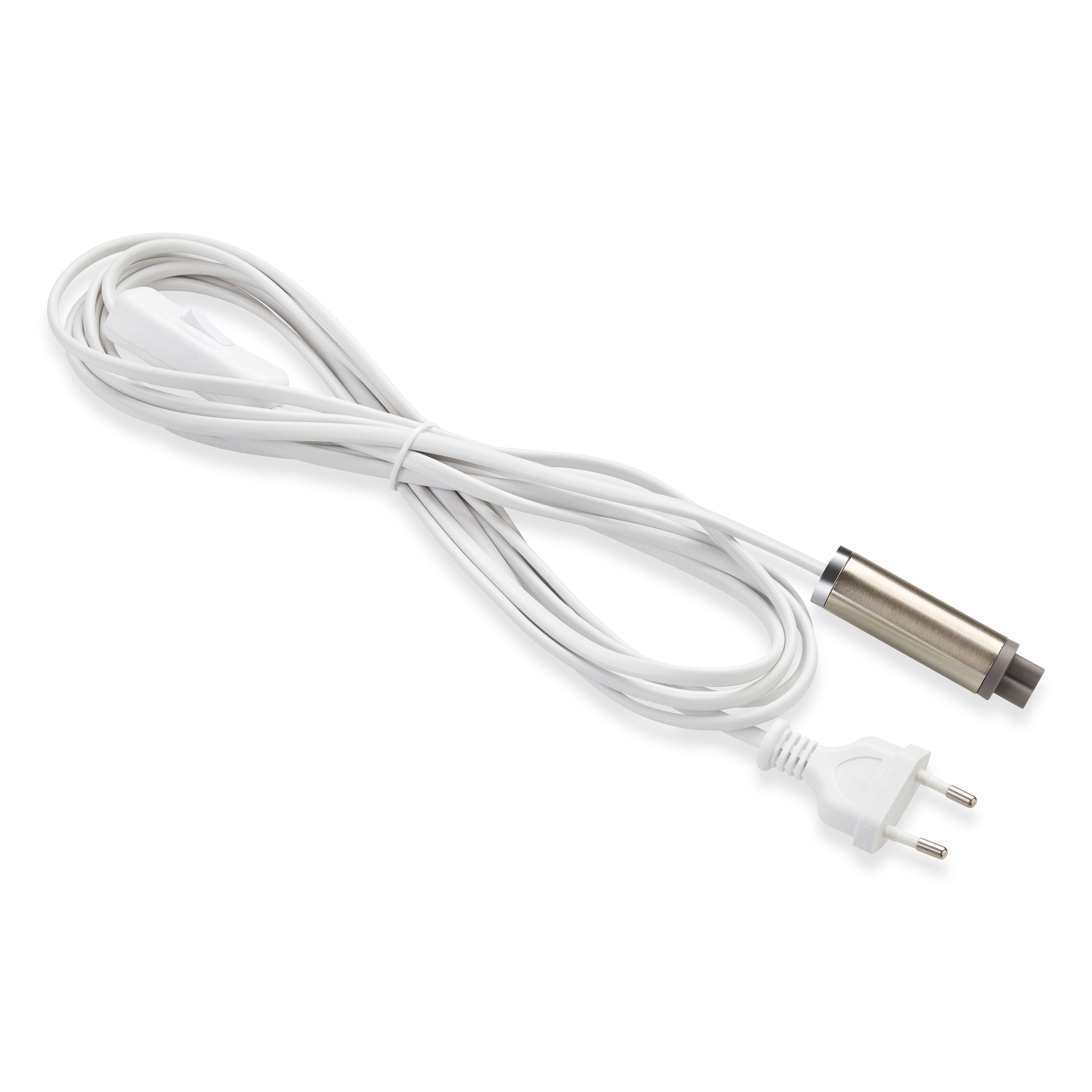 Startkabel Markslöjd Expand med Strömbrytare Stål