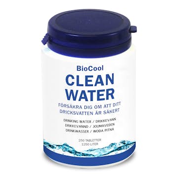Vattenrening Biocool Cleanwater 250 Tabs