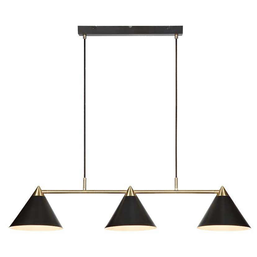 Taklampa Markslöjd Klint Pendel 3L Svart/Antik