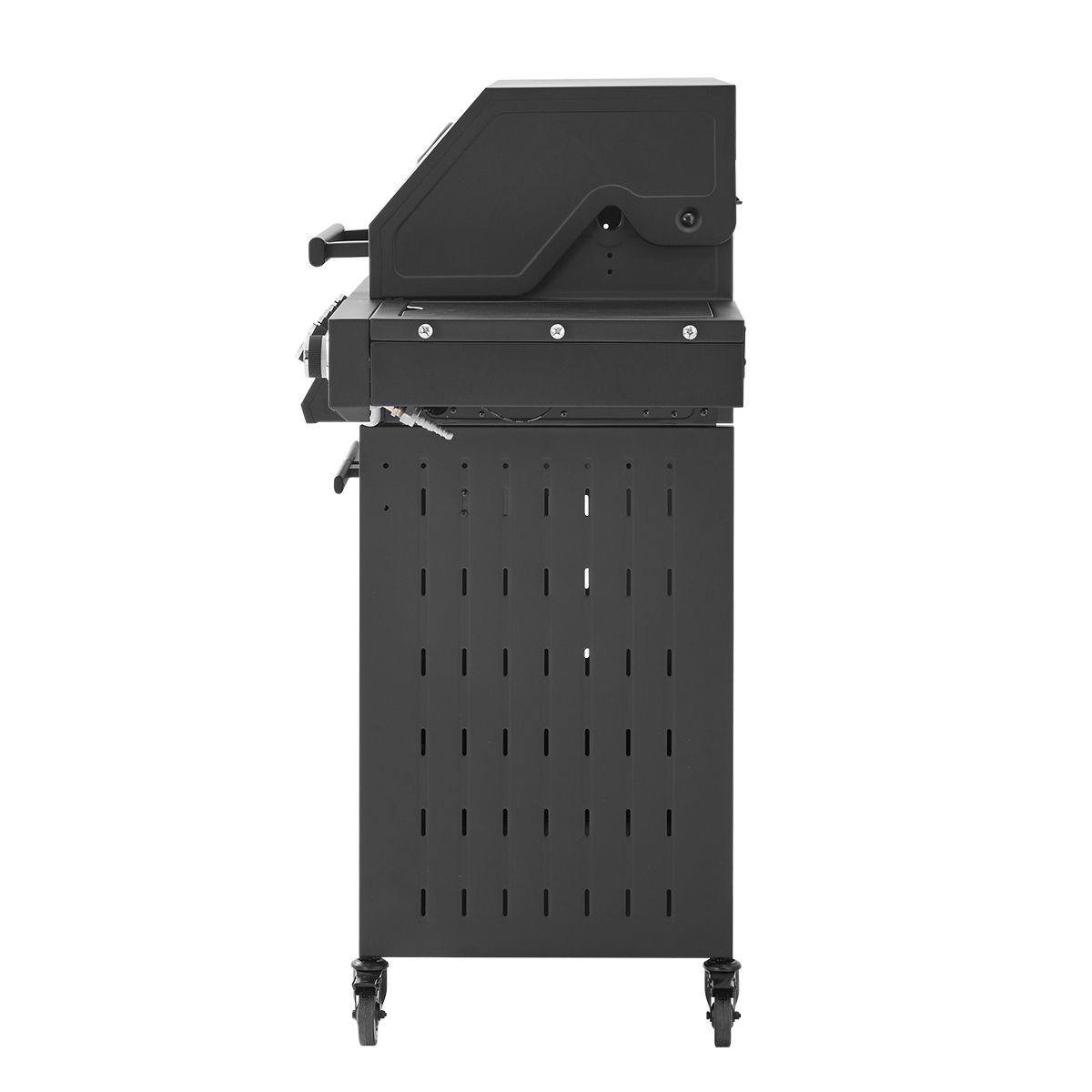 Gasolgrill Kobe Premium 5 Brännare Med Sidobrännare & Glaslock