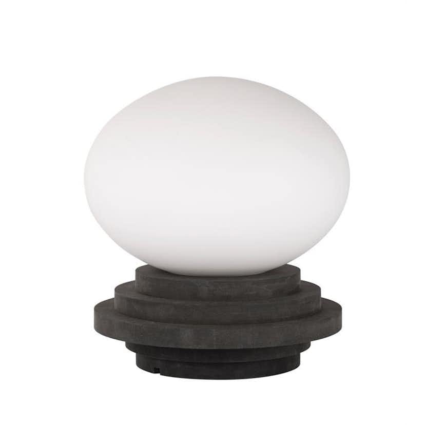 Bordslampa Markslöjd Amfi 1L Mörk Grå/Vit