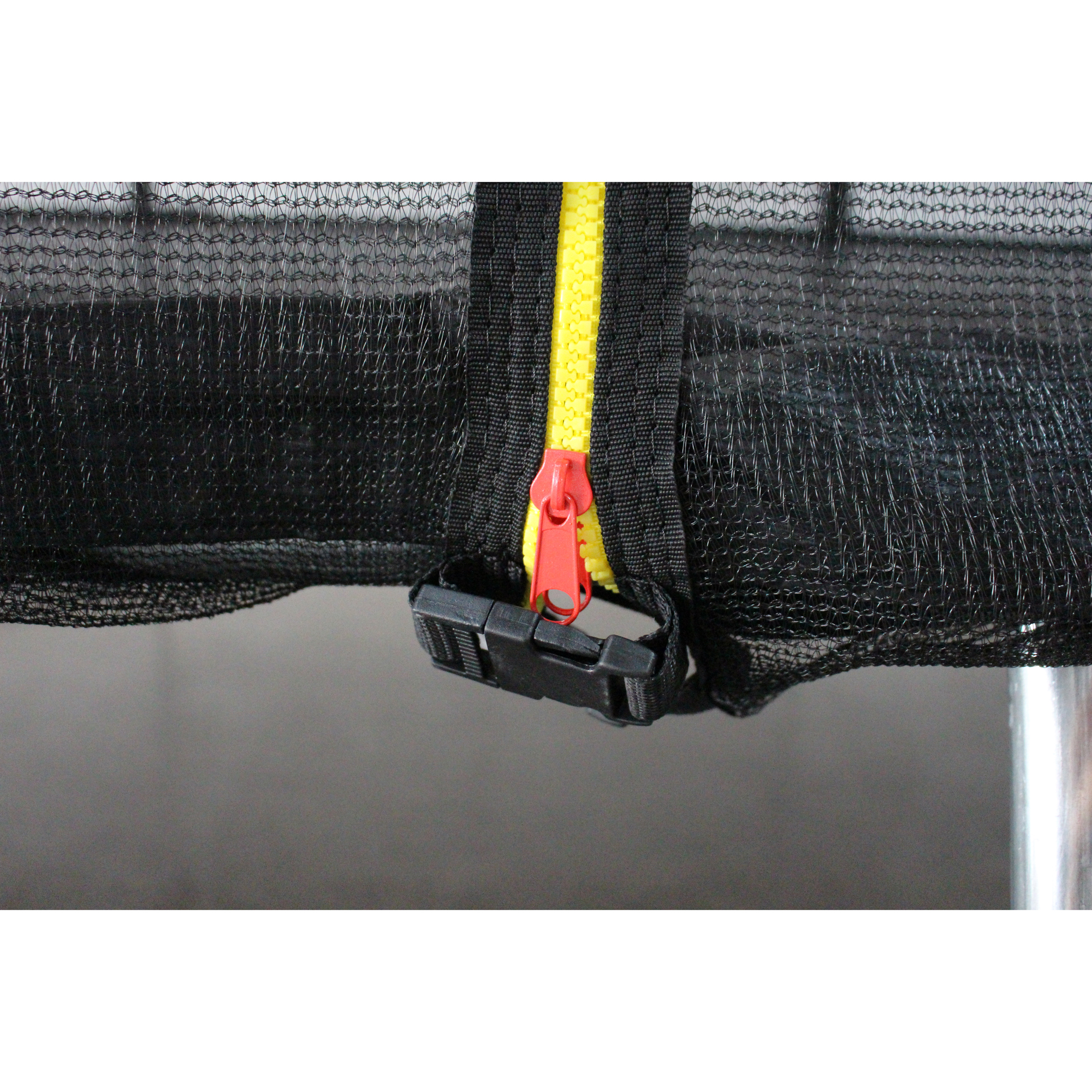 Studsmatta Trekrunner Oval med Skyddsnät 2,44x3,96 m