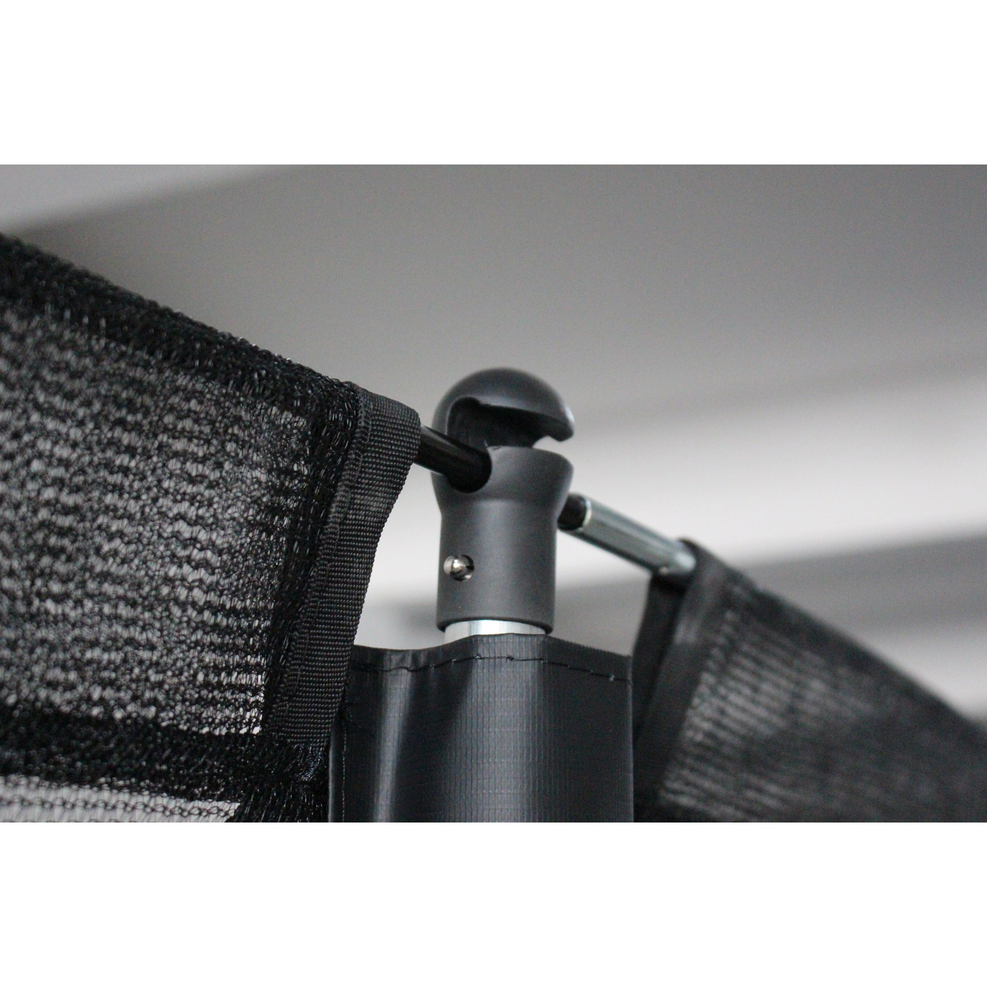 Studsmatta Trekrunner Oval med Skyddsnät 2,44x3,96 m