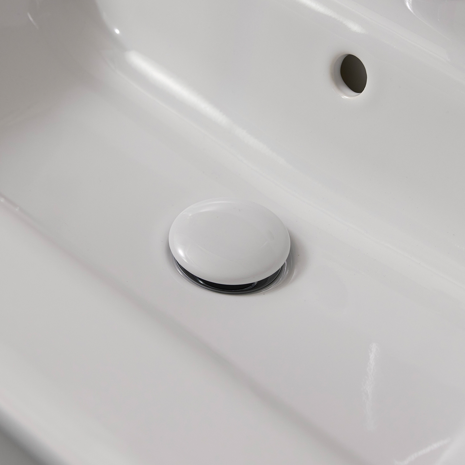 Bottenventil Miller Badrum Porslin för Handfat