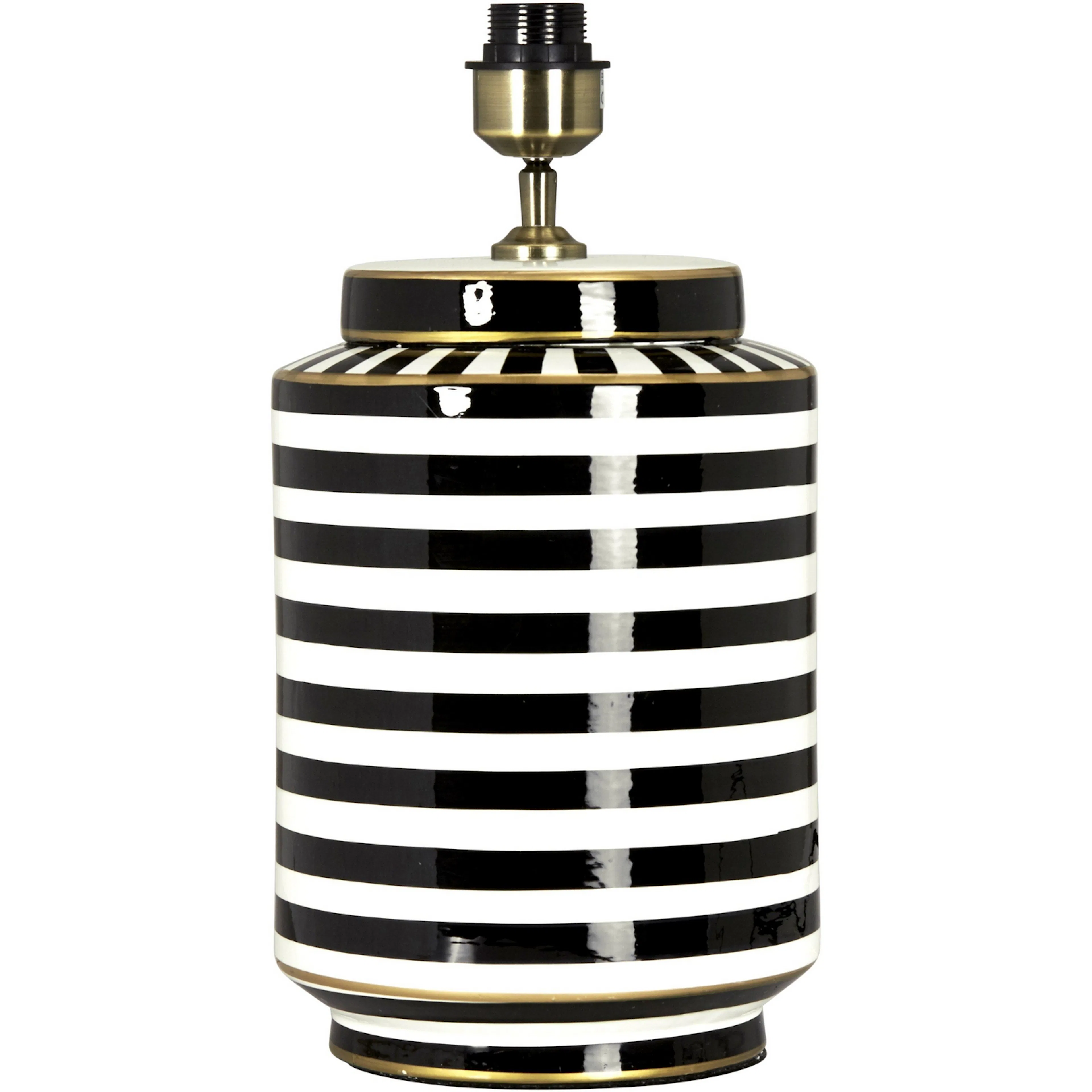 Lampfot PR Home Gatsby Svart/Vit i Keramik 43cm