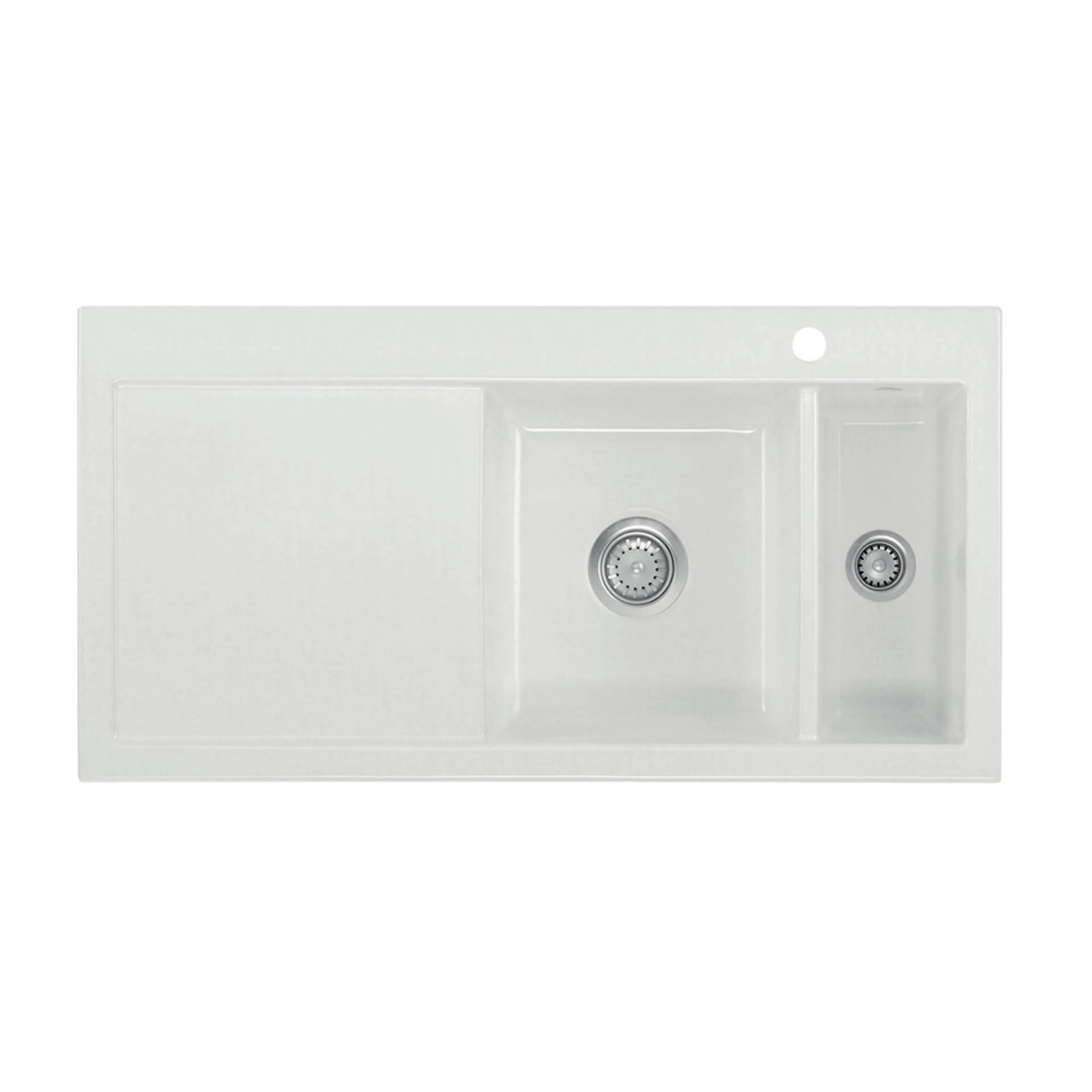 Diskbänk Lavabo Mera 100 1½ Keramik