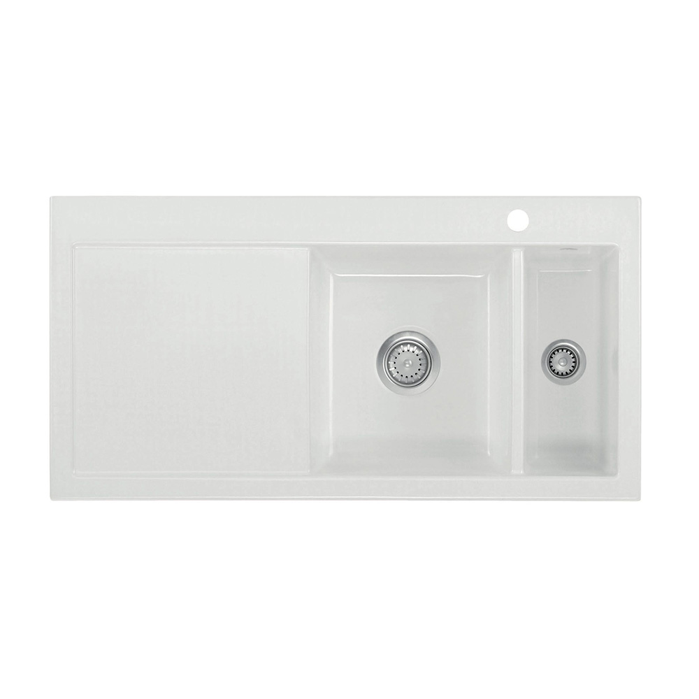 Diskbänk Lavabo Mera 100 1½ Keramik