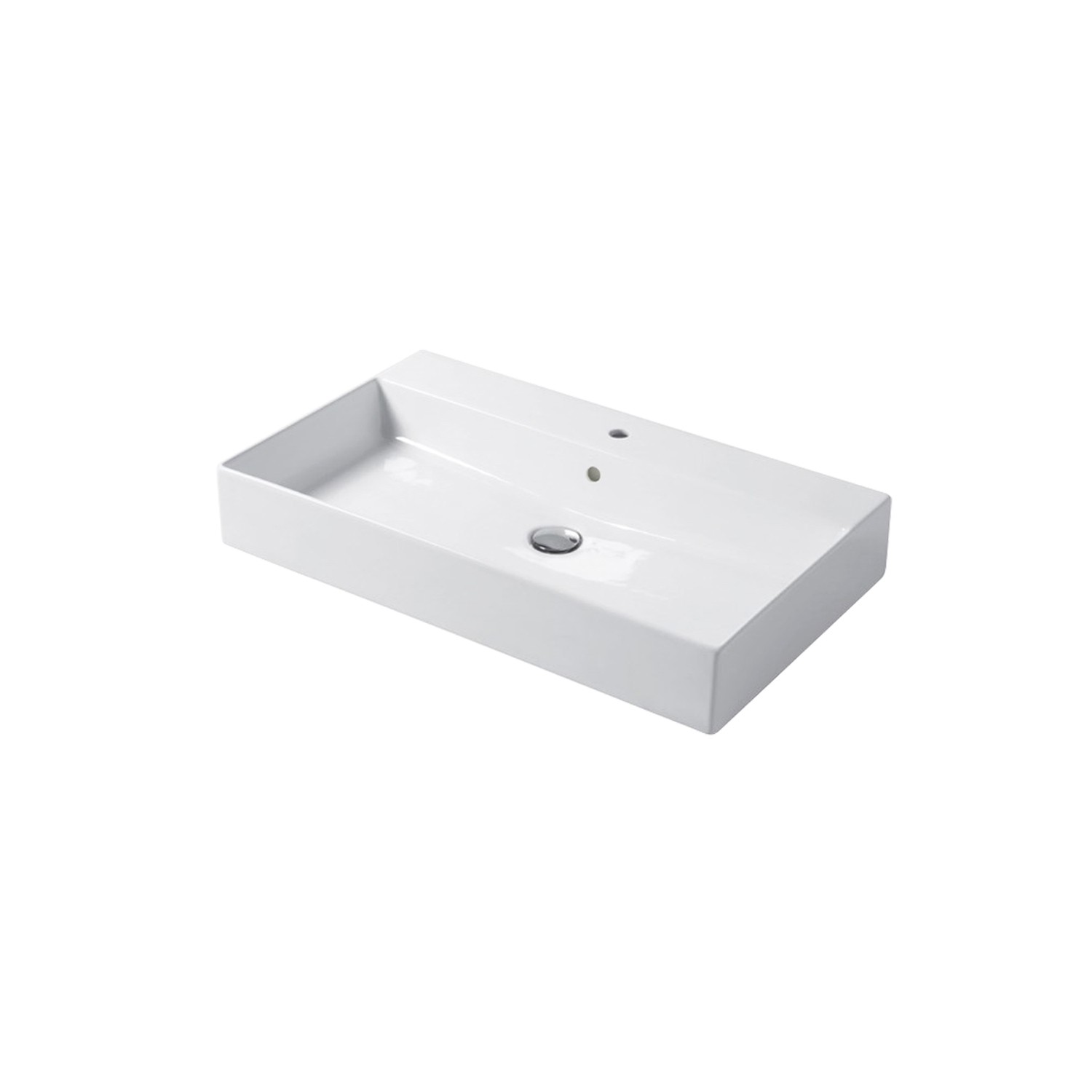 Enkelhandfat Miller Badrum Bloc Porslin