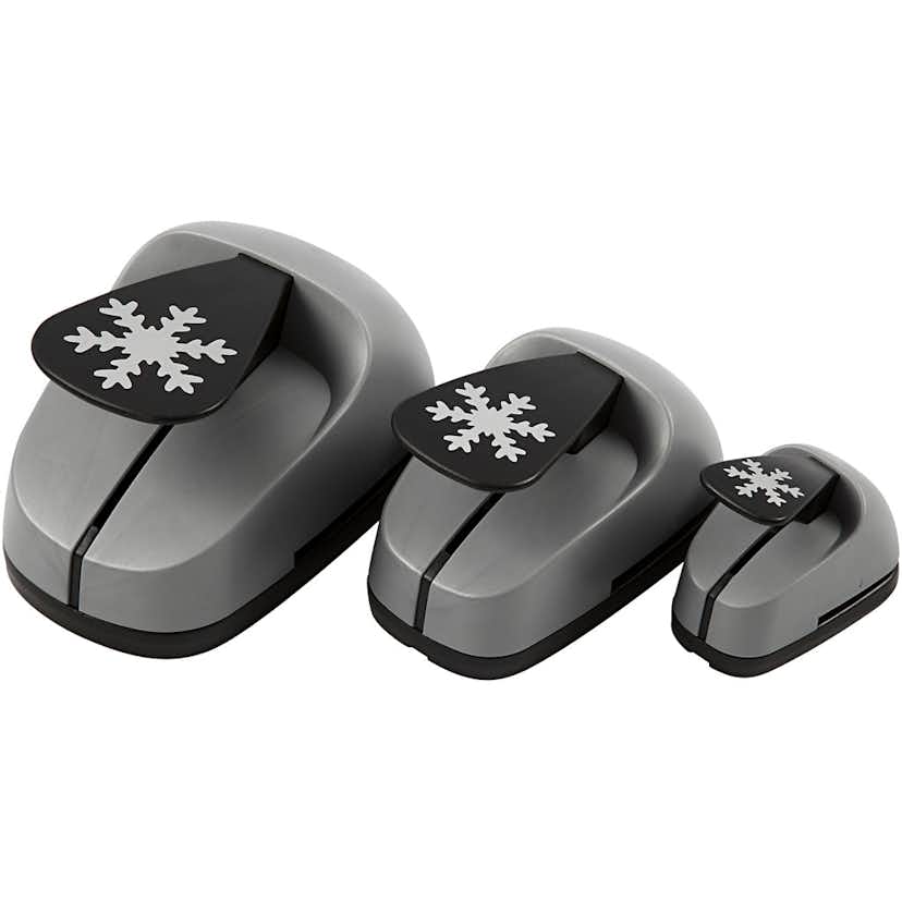 Stansar Creativ Company Lager på Lager Snöflinga 3-pack