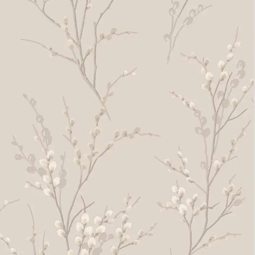 Tapet Laura Ashley Pussy Willow Dove Gra
