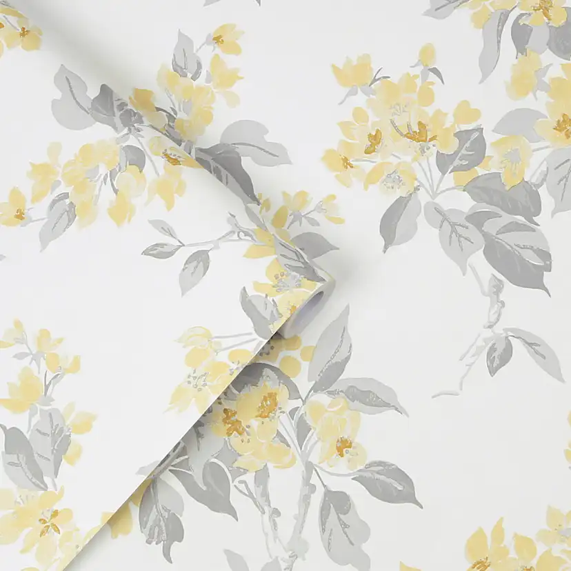 Tapet Laura Ashley Apple Blossom Sunshine