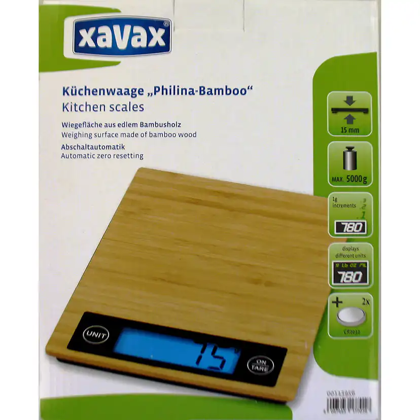 Köksvåg XAVAX Bamboo
