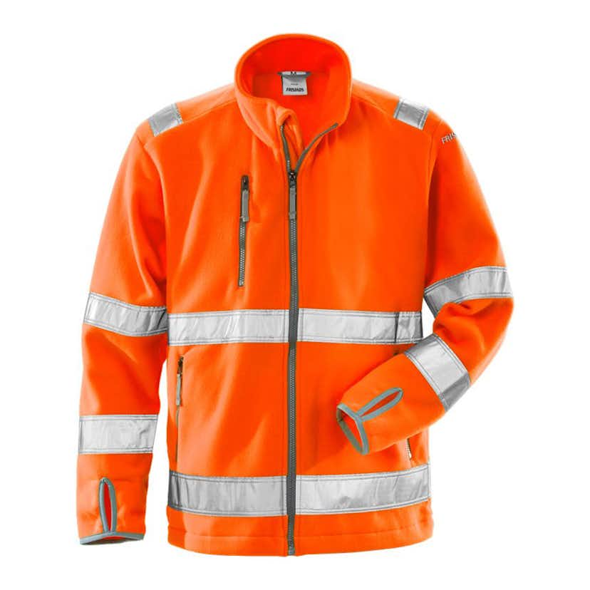 Fleecejacka Fristads 4400 FE Storlek: S, Varselorange