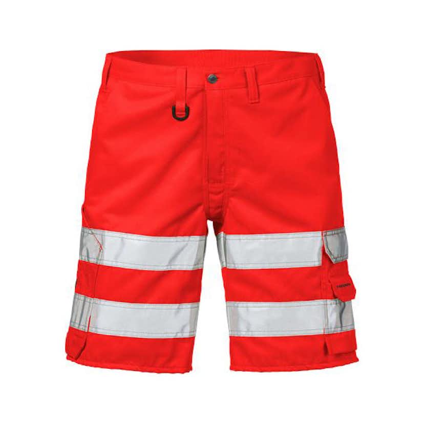 Varselshorts Fristads 2528 THL Klass 2 Storlek: C54, Röd