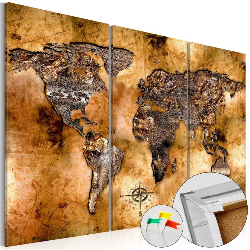 Anslagstavla Arkiio Shade of Gold 60x40 cm