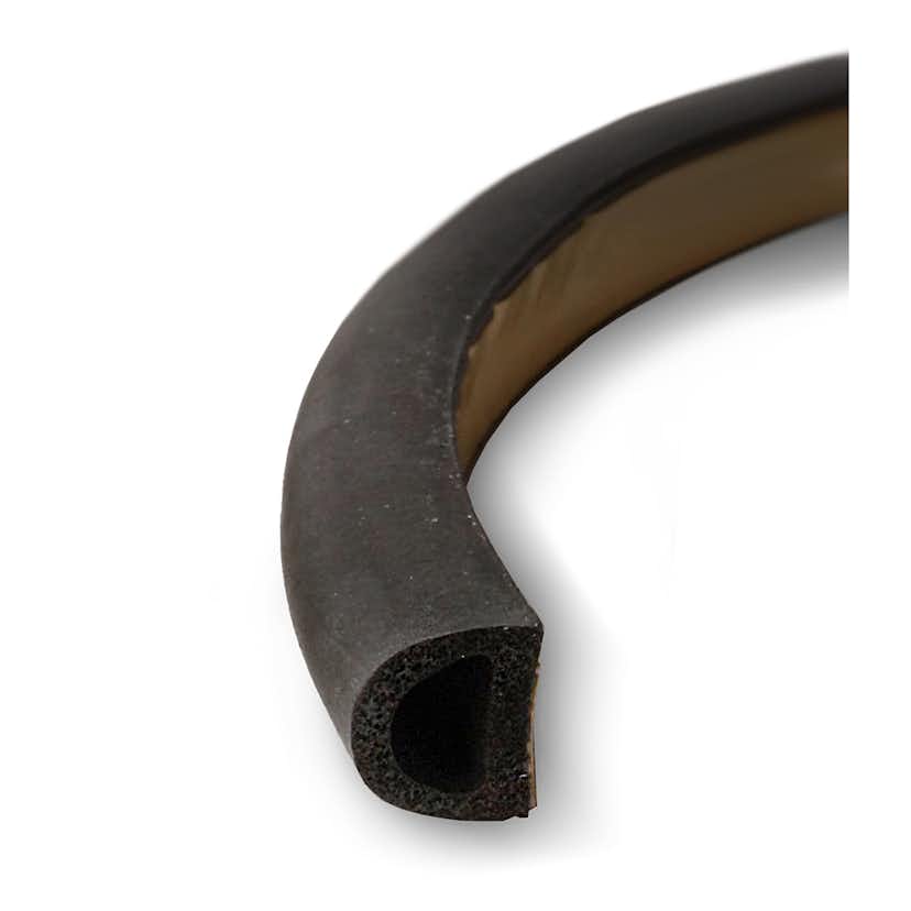 D-list Leif Arvidsson Självhäftande Rulle 10x12 mm, Svart