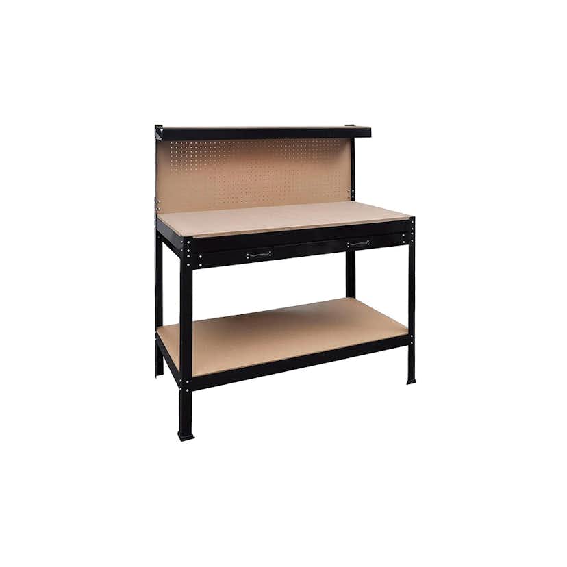 Arbetsbänk VidaXL Med Hålskiva & Låda