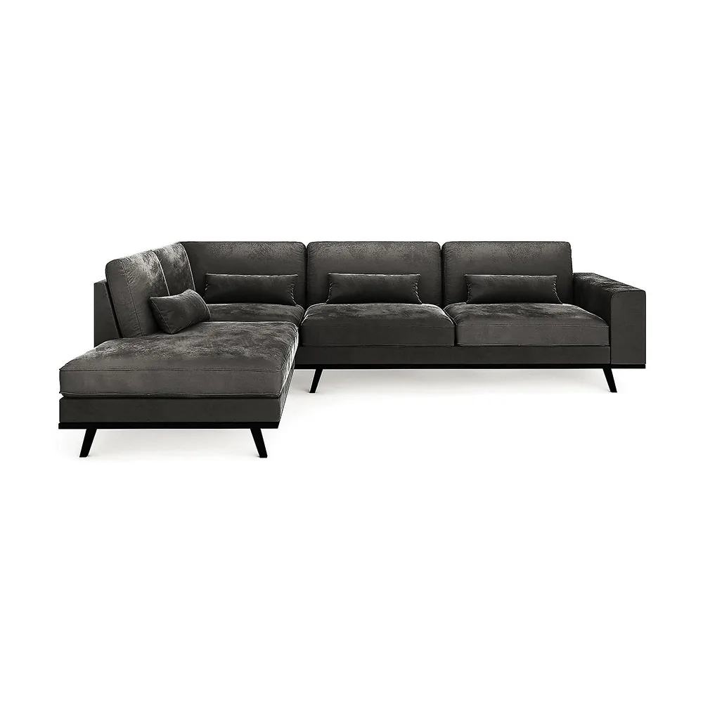 L-soffa Scandinavian Choice Copenhagen Sammet