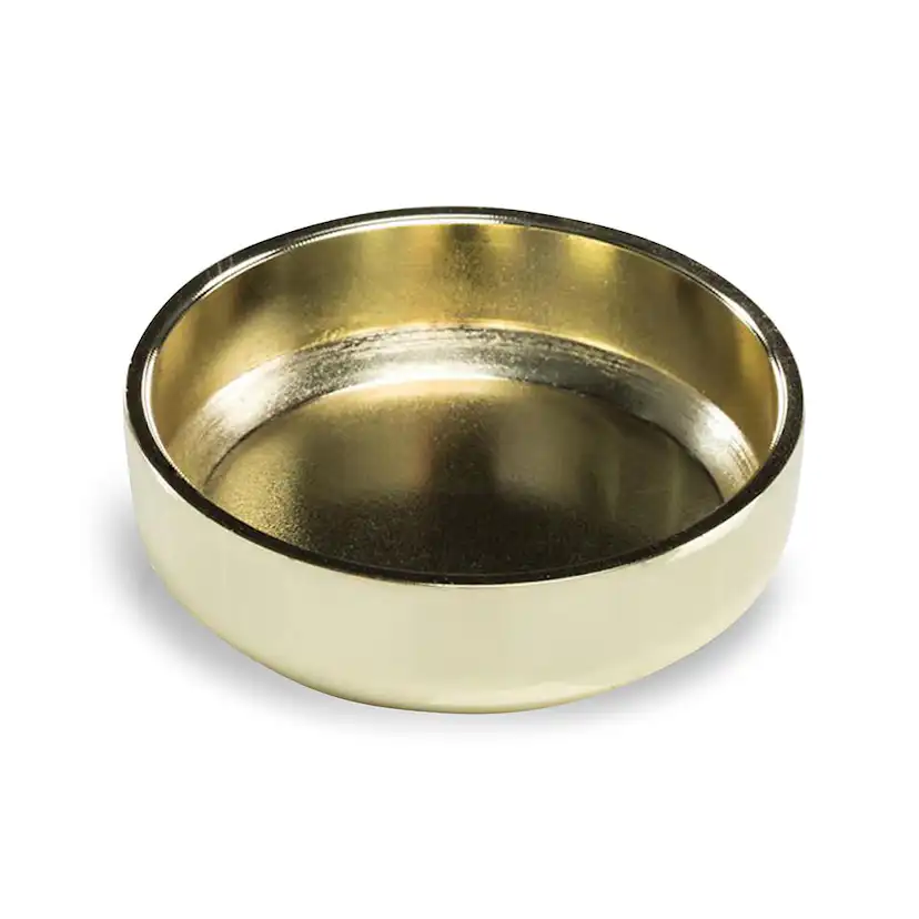 Metallkopp In Living till Soffben