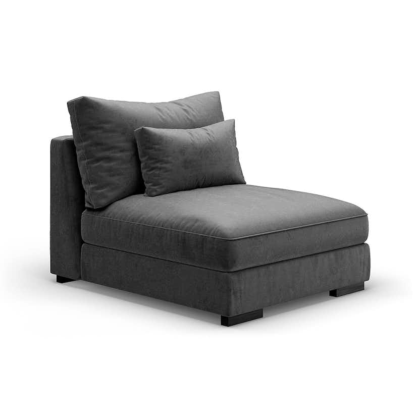 Mittmodul Bloomington Dubai Mörkgrå/Sammet