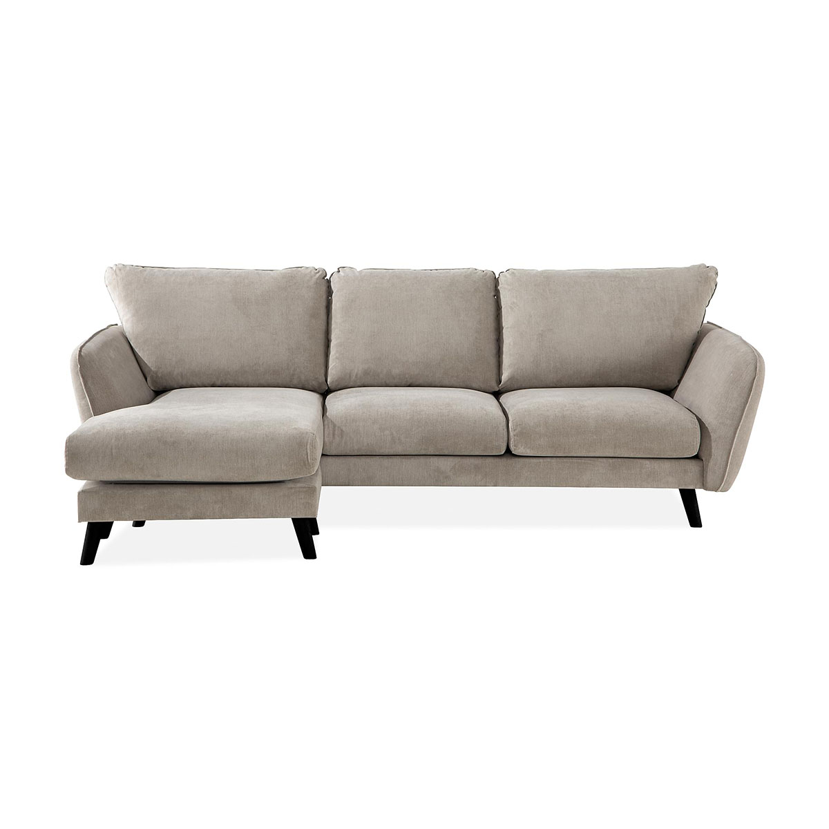 3-sitssoffa Scandinavian Choice Trend Lyx med Divan Svarta ben