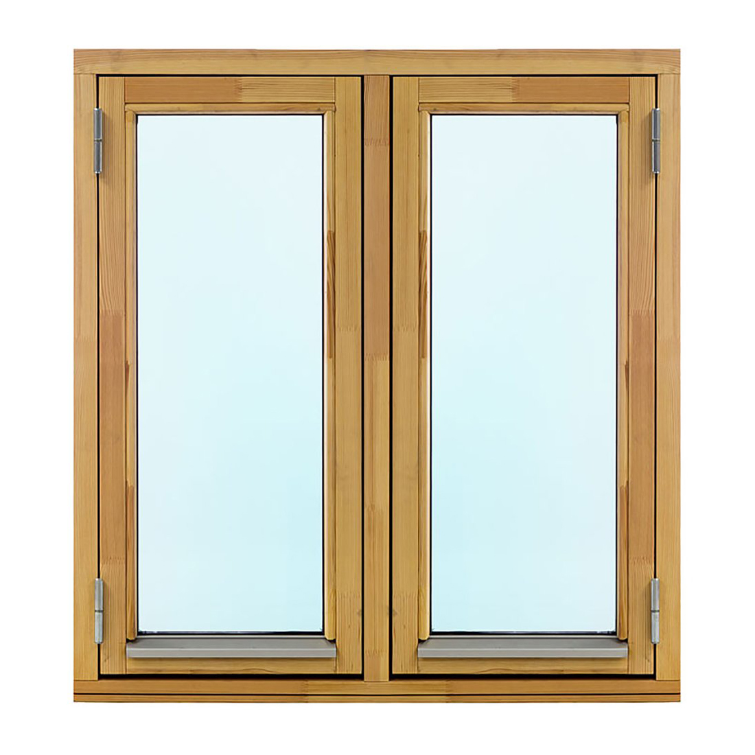 Sidohängt Fönster Effektfönster 2-Glas Trä 2-Luft Omålat BxH 120x120 cm