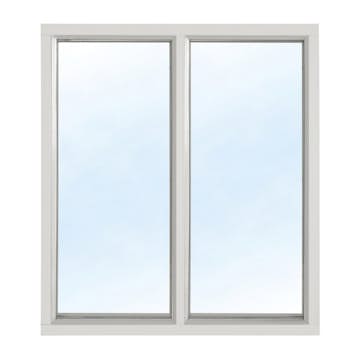 Fast Fönster Effektfönster 3-Glas Aluminium 2-Luft