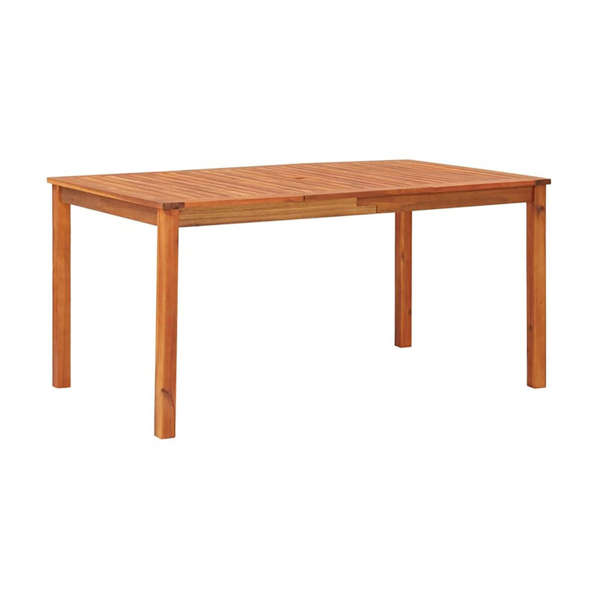 Trädgårdsbord VidaXL Skogsljusa 90x150 cm Ljusbrun