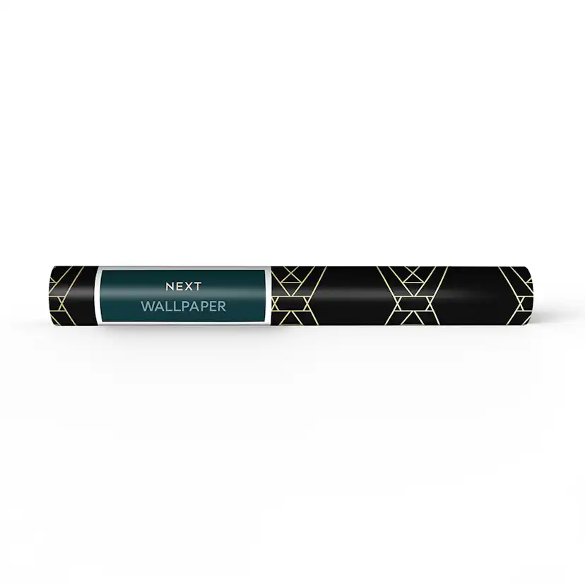 Tapet NEXT Deco Geometric Black