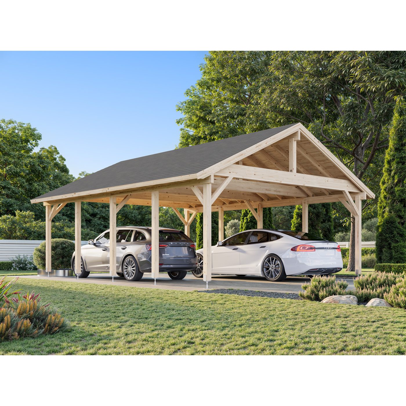 Carport Palmako Robert 40,6 m2