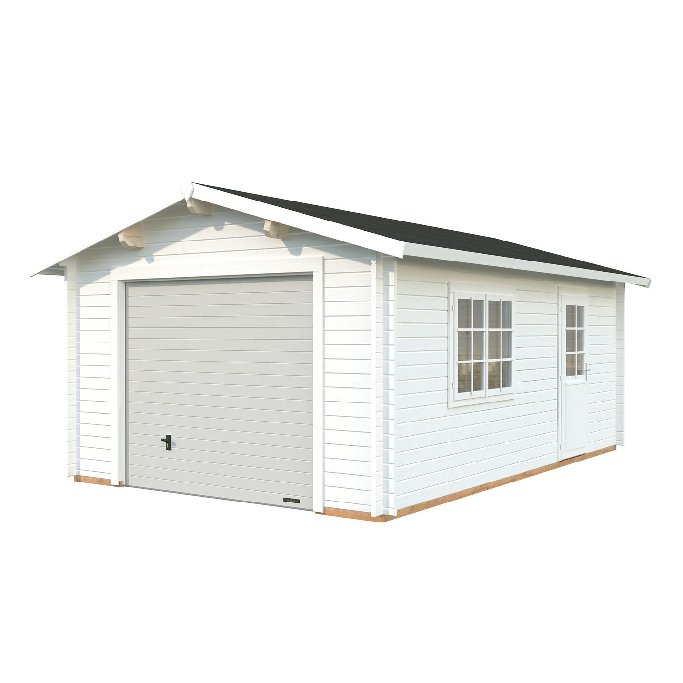 Garage Palmako Roger 19,0 m2 med Takskjutport