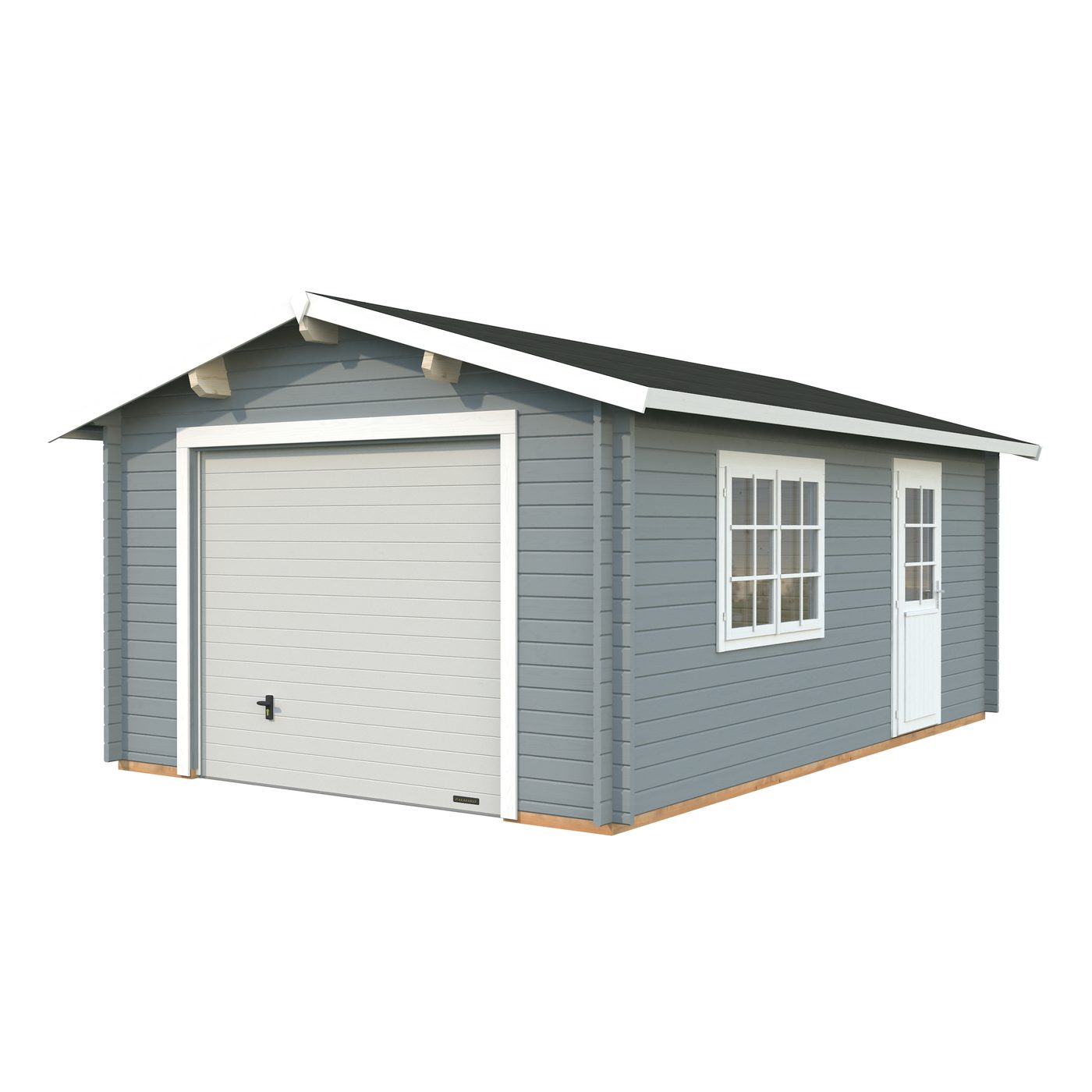 Garage Palmako Roger 19,0 m2 med Takskjutport