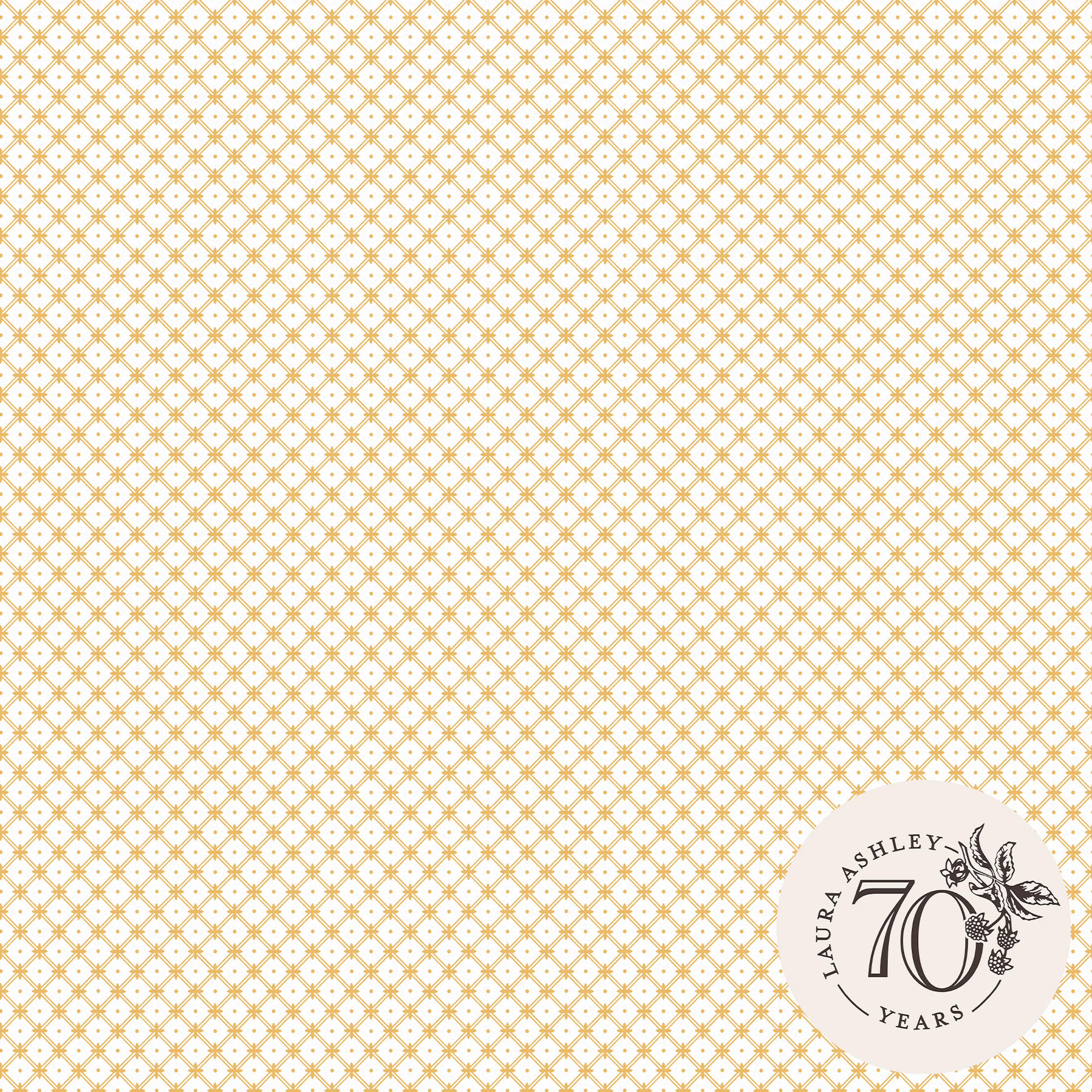 Tapet Laura Ashley Wickerwork Pale Ochre Gul 119849