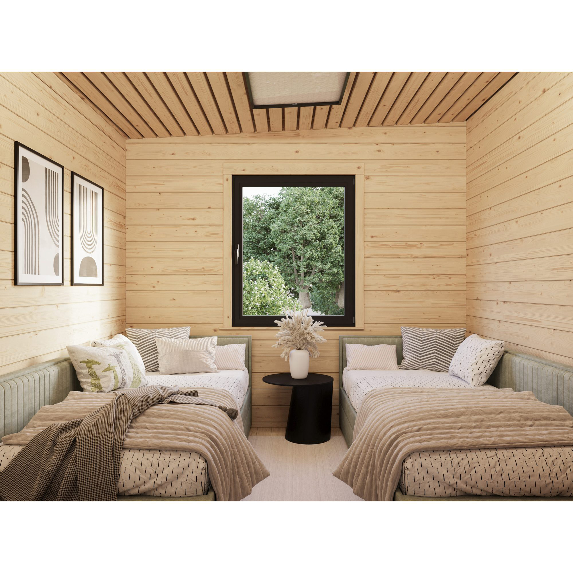 Trädgårdshus Palmako Cecilia 42,8 m² (inv. 39,9 m²)