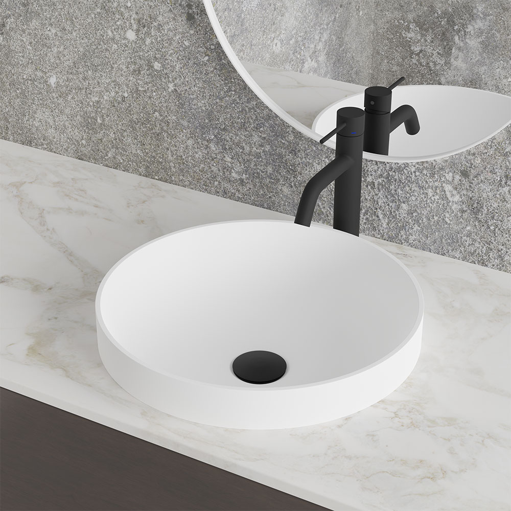 Tvättställsblandare Scandtap Steel Voyage Medium