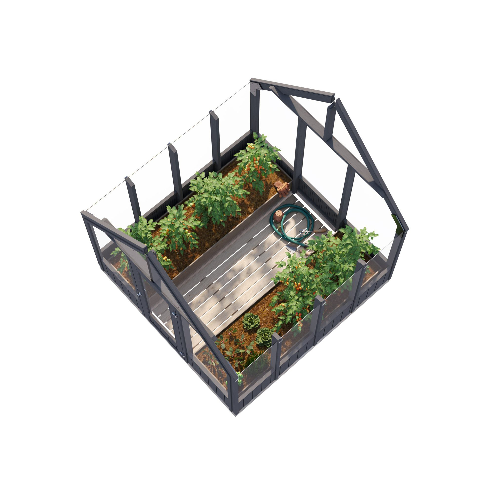 Växthus Palmako Emilia 5,8 m² (inv. 5,4 m²)