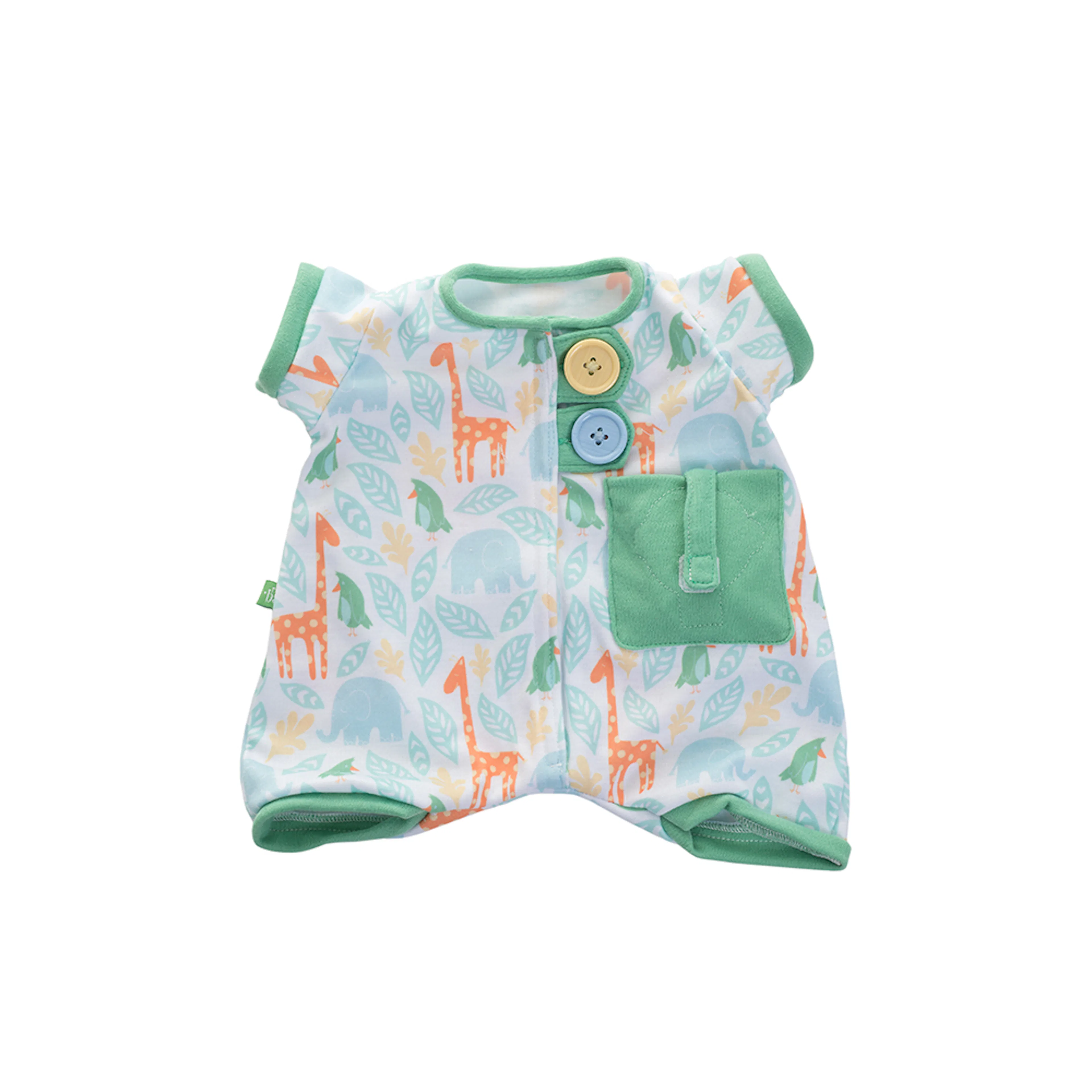 Dockkläder Pyjamas till Rubens Barn Baby Grön