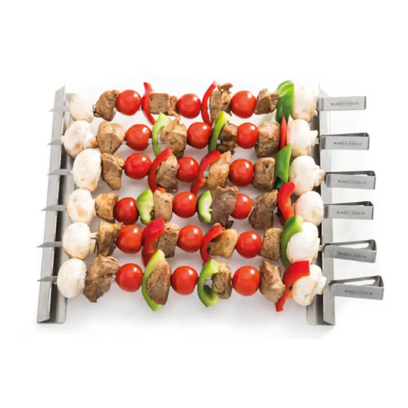 Grillspett Markus Aujalay 8-delar 16x37 cm Silver
