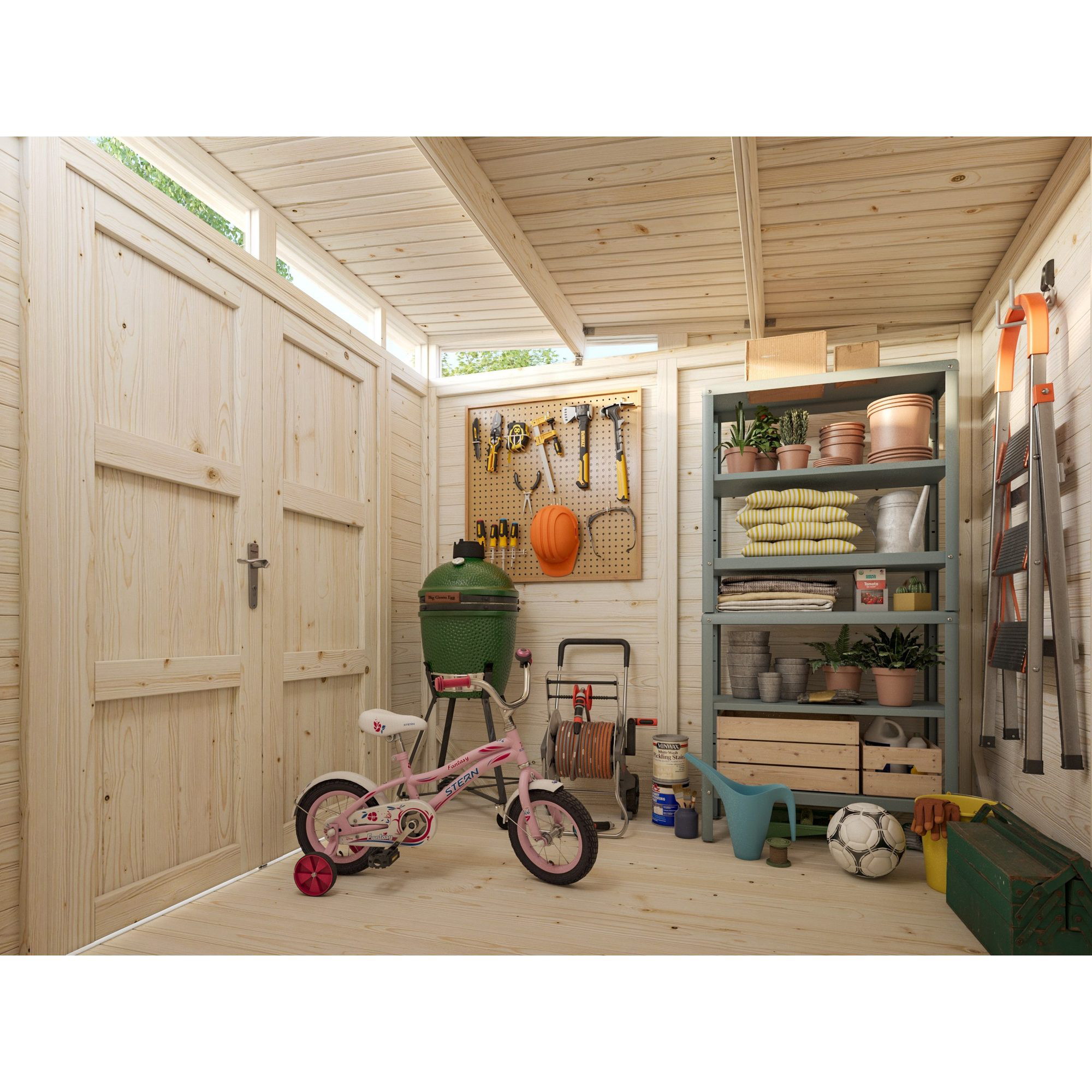 Förråd Palmako Elias 5,0 m² (inv. 4,9 m²)