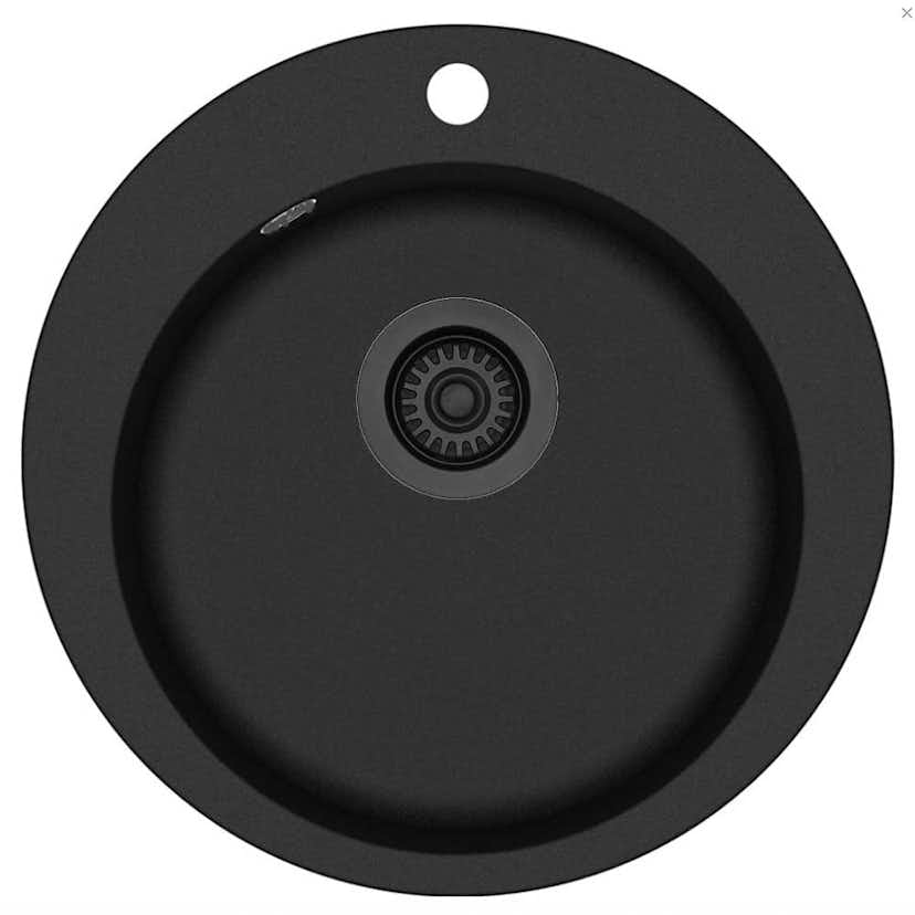 Diskho Lavabo Saturn Ø50,5 Mattsvart