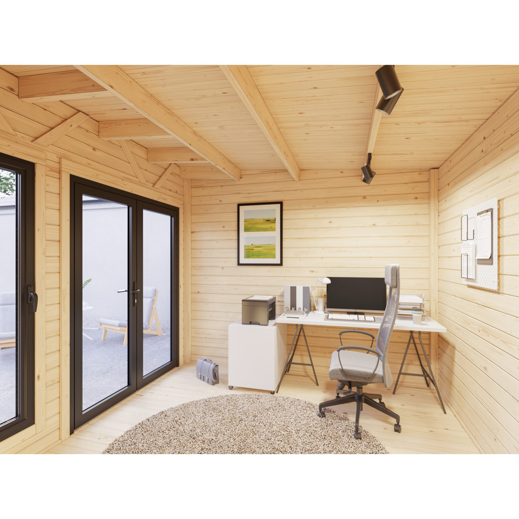 Stuga Palmako Aurelia 8,9 m² (inv. 8,4 m²)