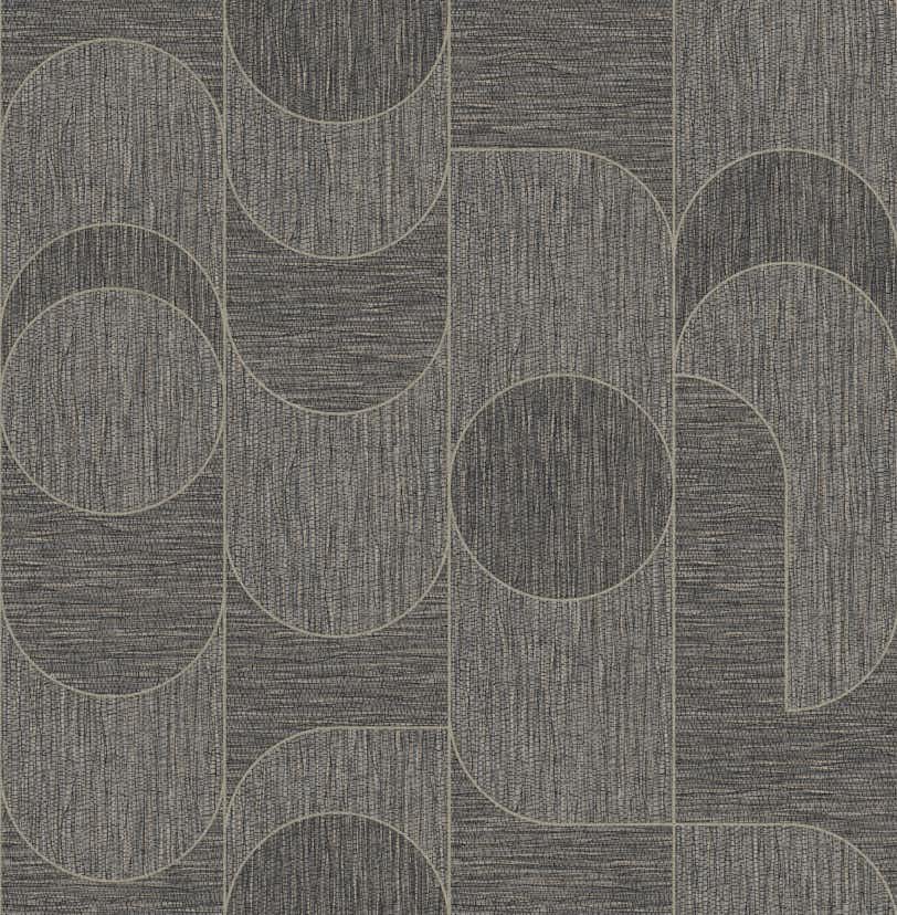 Tapet Sublime Geometrisk Grasscloth Brun 121129